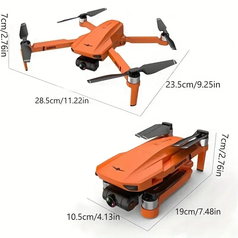 QJ Builtin 4K Drone With Dual Camera 2Axis Gimbal Pro