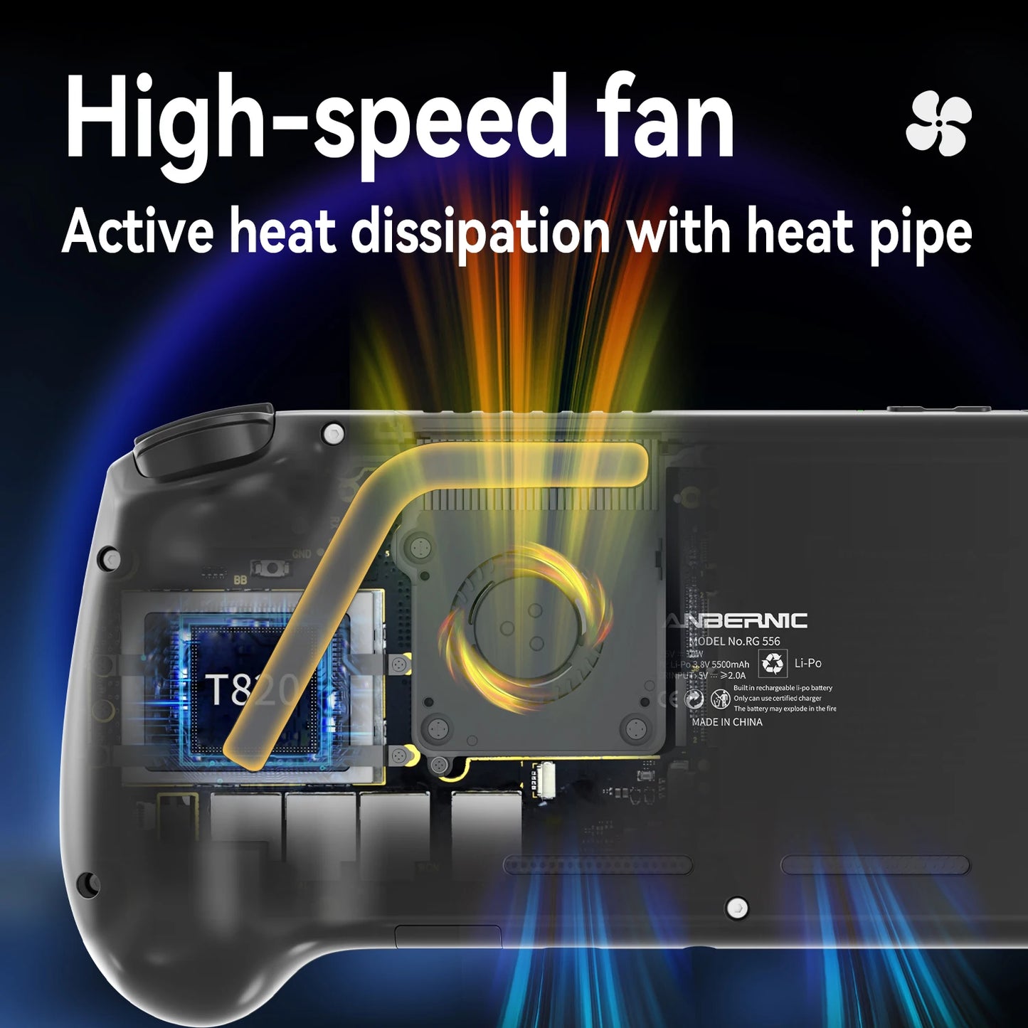 Anbernic RG556 Handheld Game Console with Android and AI