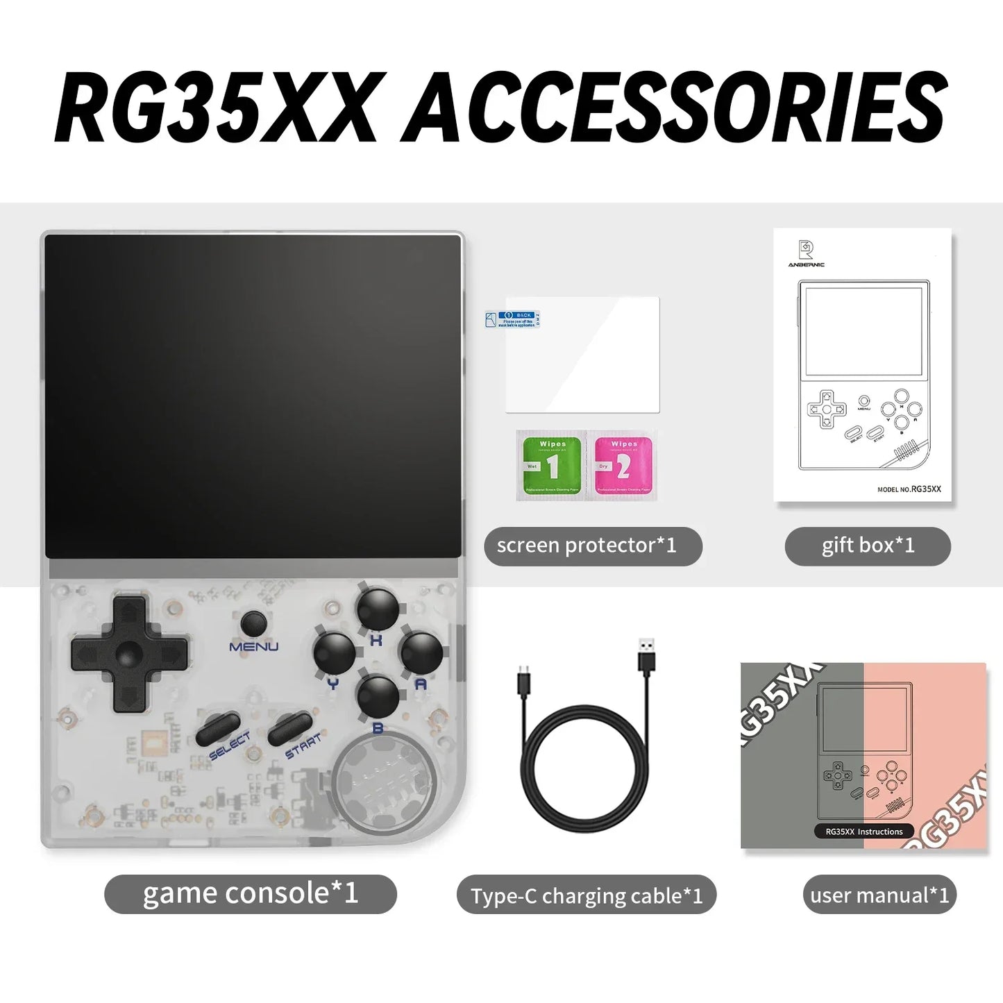 Anbernic RG35XX Handheld Console With H700 Processor IPS