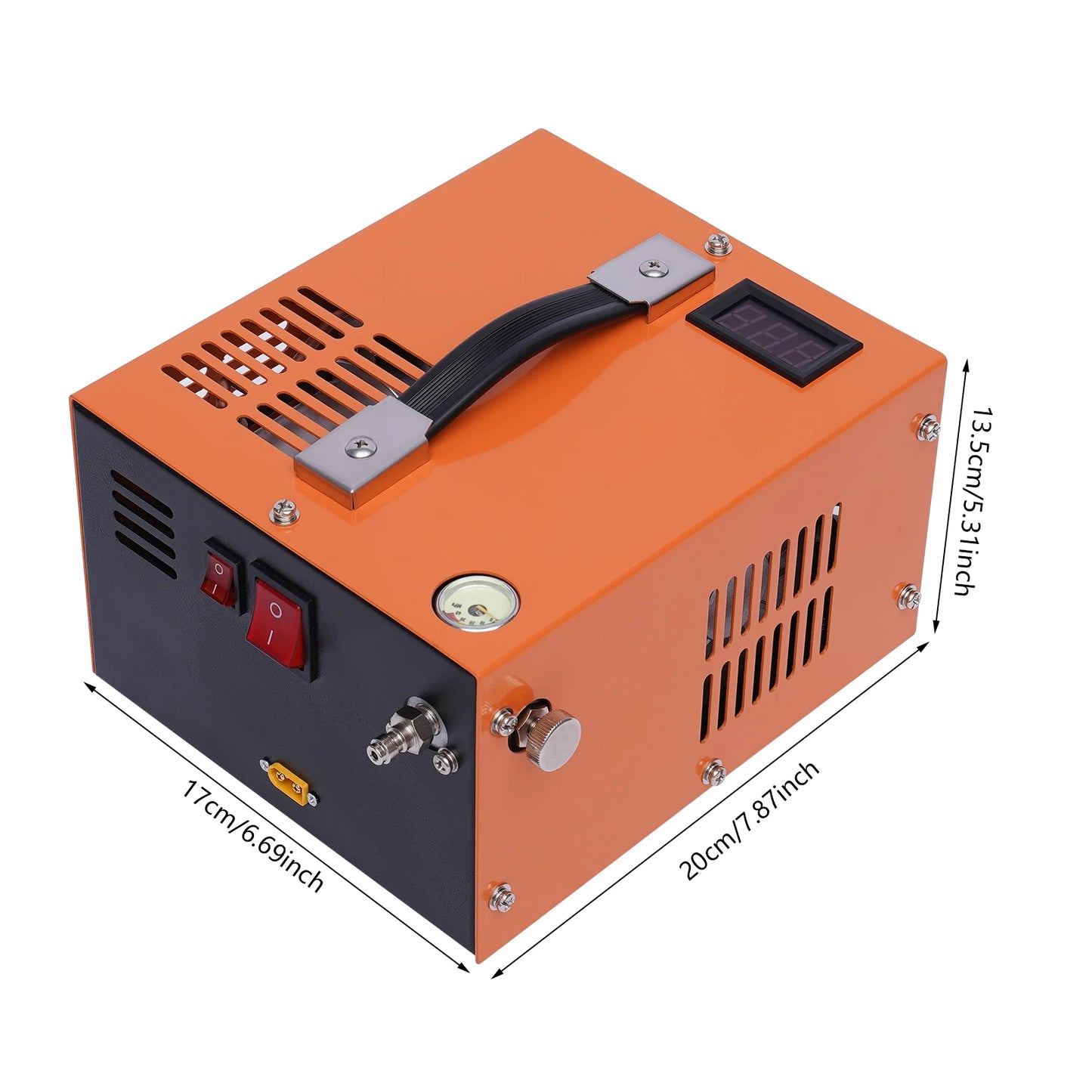 Bymaocar High Pressure PCP Air Compressor 4500 Psi Portable