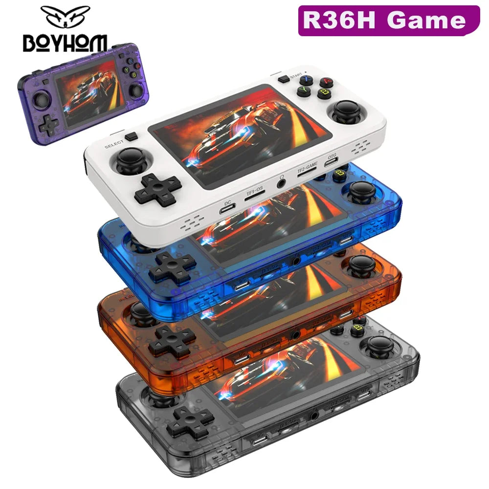 BOYHOM R36H Dual RAM Linux ARKOS Retro Handheld Console
