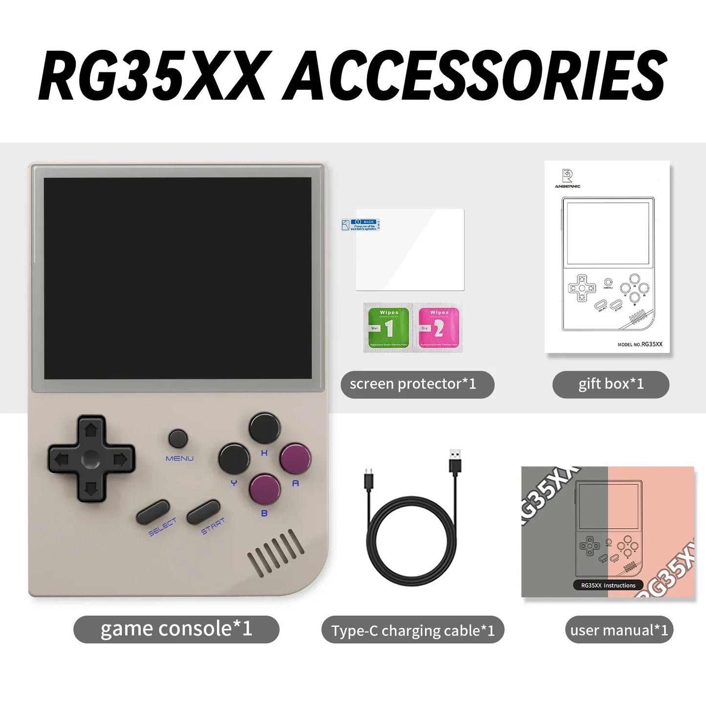 Anbernic RG35XX Handheld Console With H700 Processor IPS