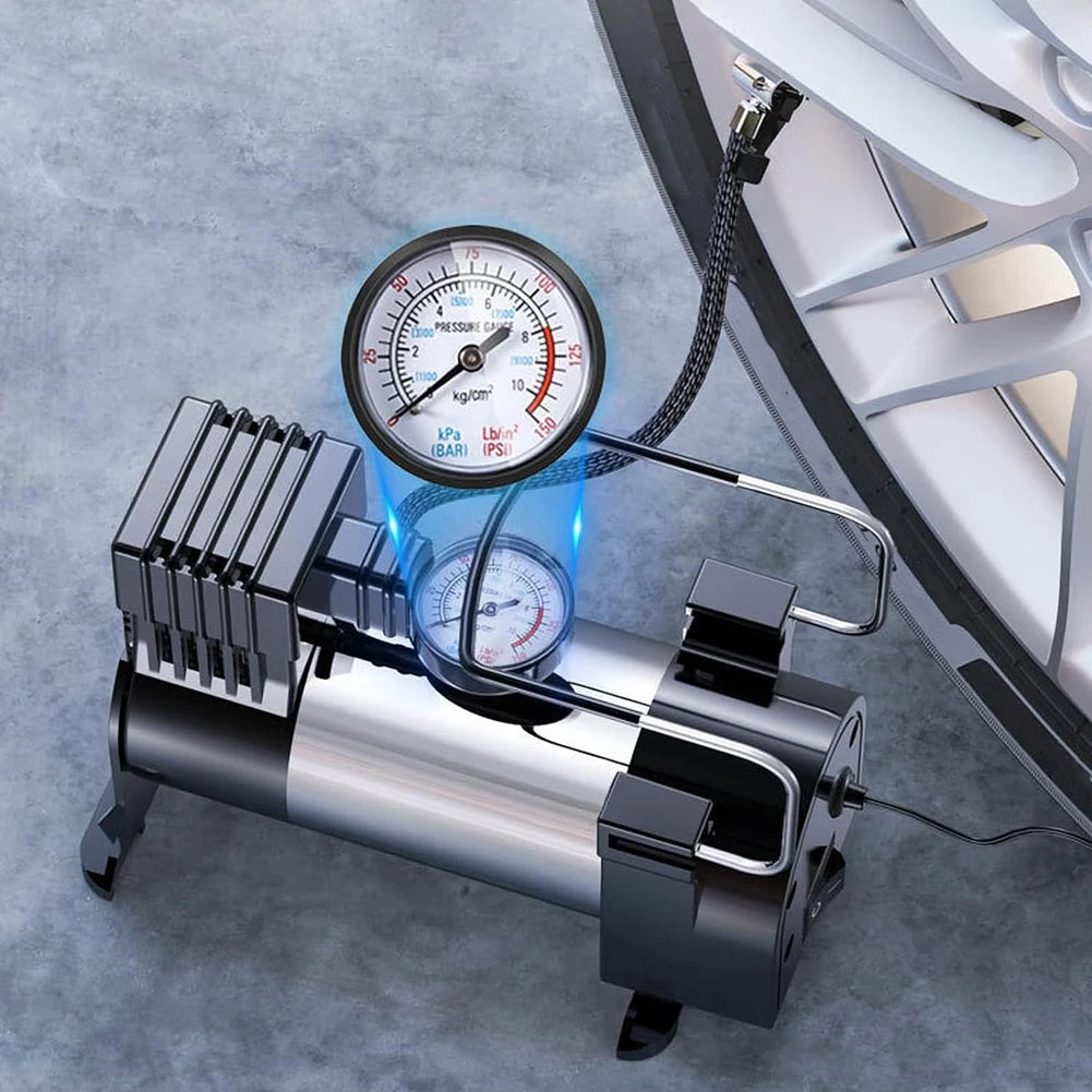 APWIKOGER Portable Air Compressor With Digital Gauge