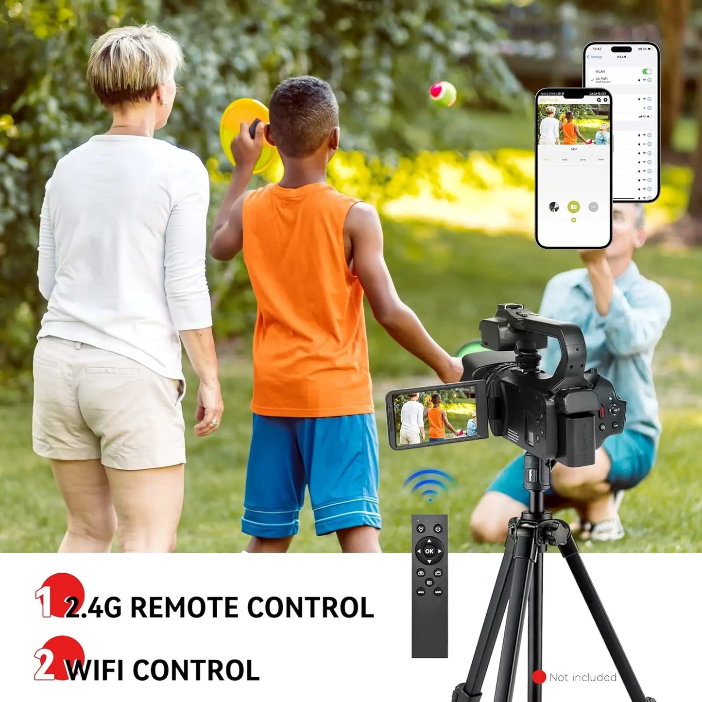 High Definition 4K Ultra HD Video Camera Camcorder Recorder