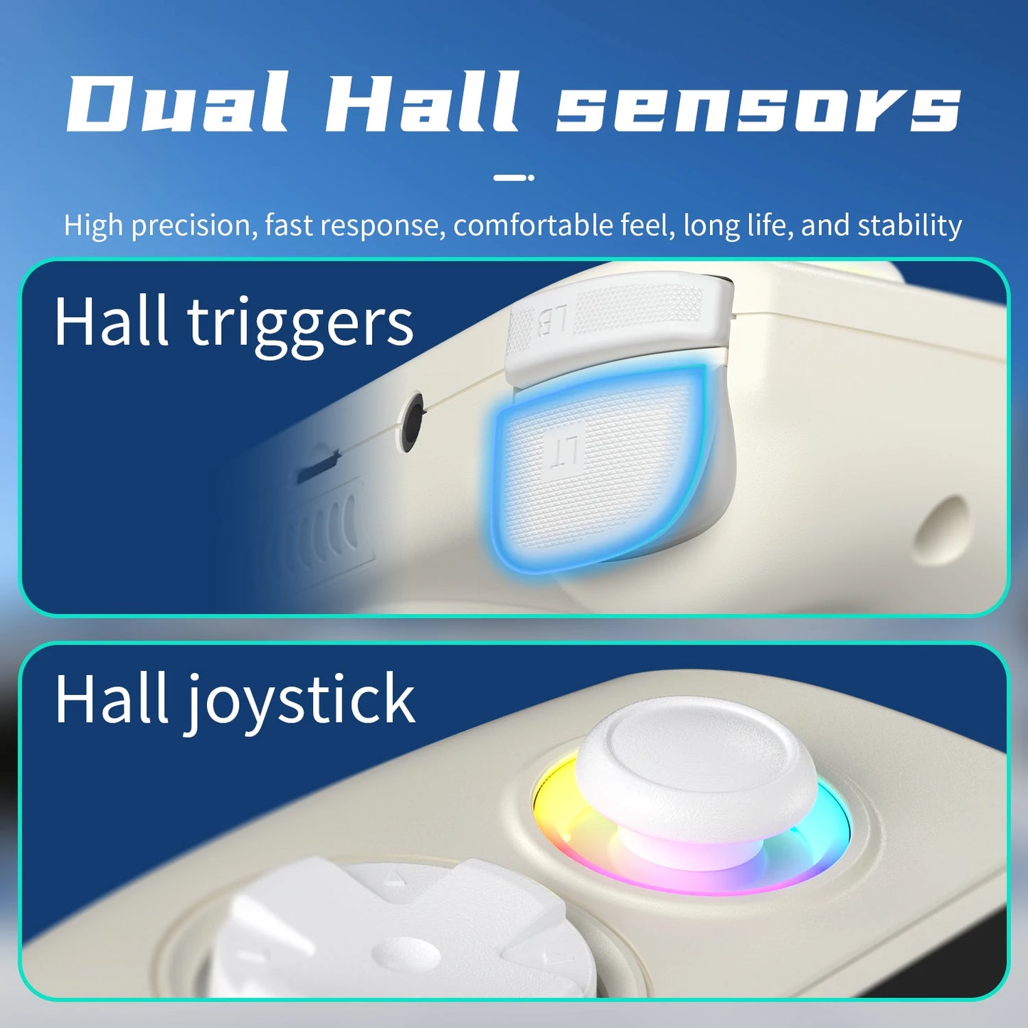 Anbernic RGCube Handheld Game Console Android RGB Lighting