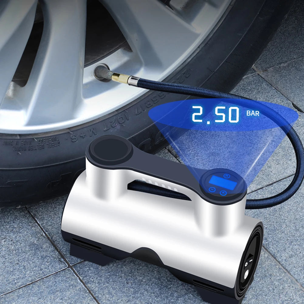 APWIKOGER Electric Tire Inflator Pump With LCD Display