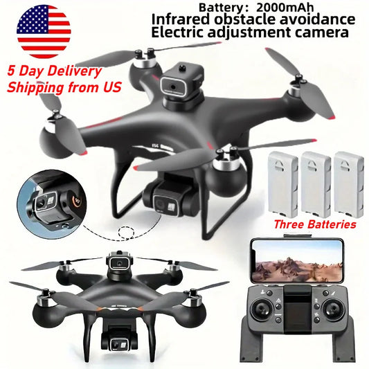 QJ S116 MAX Drone 8K Dual Camera Obstacle Avoidance