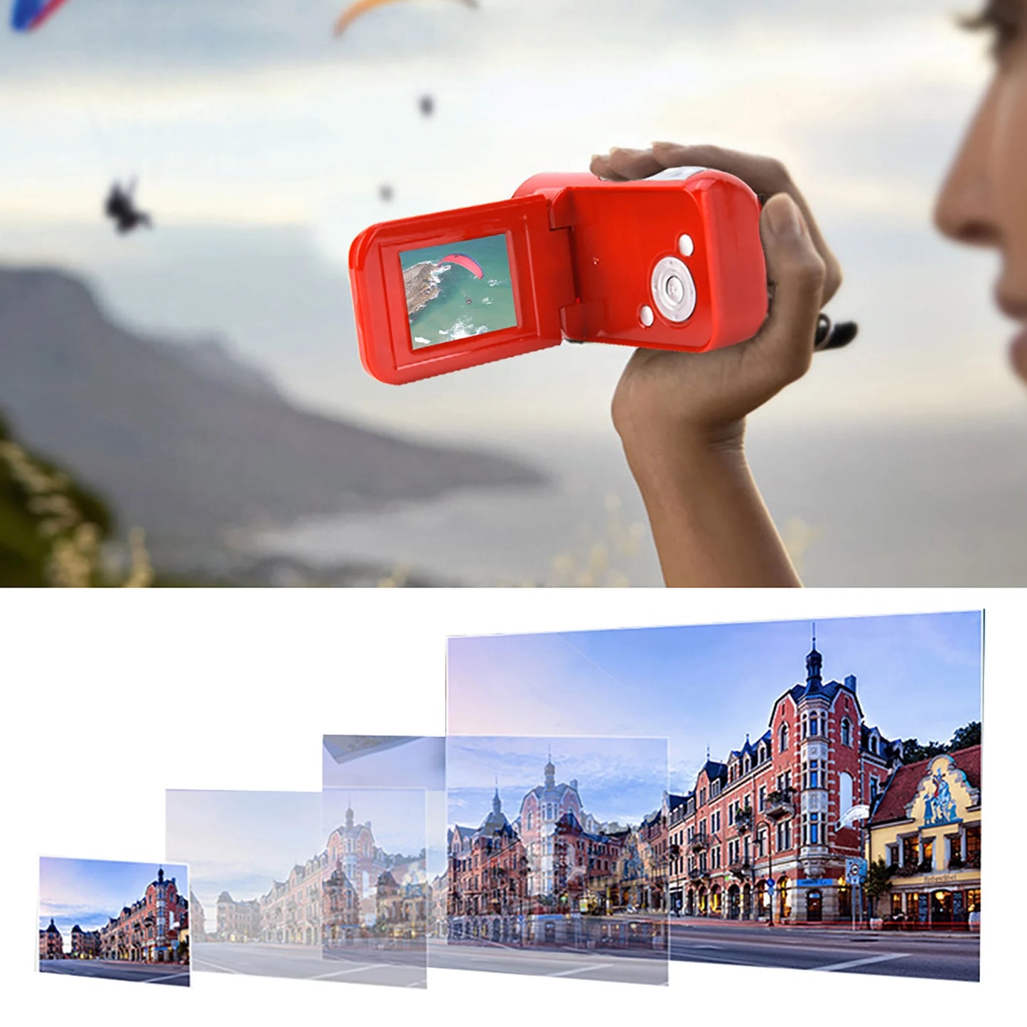 Andoer Portable Kids HD Digital Video Camera Camcorder