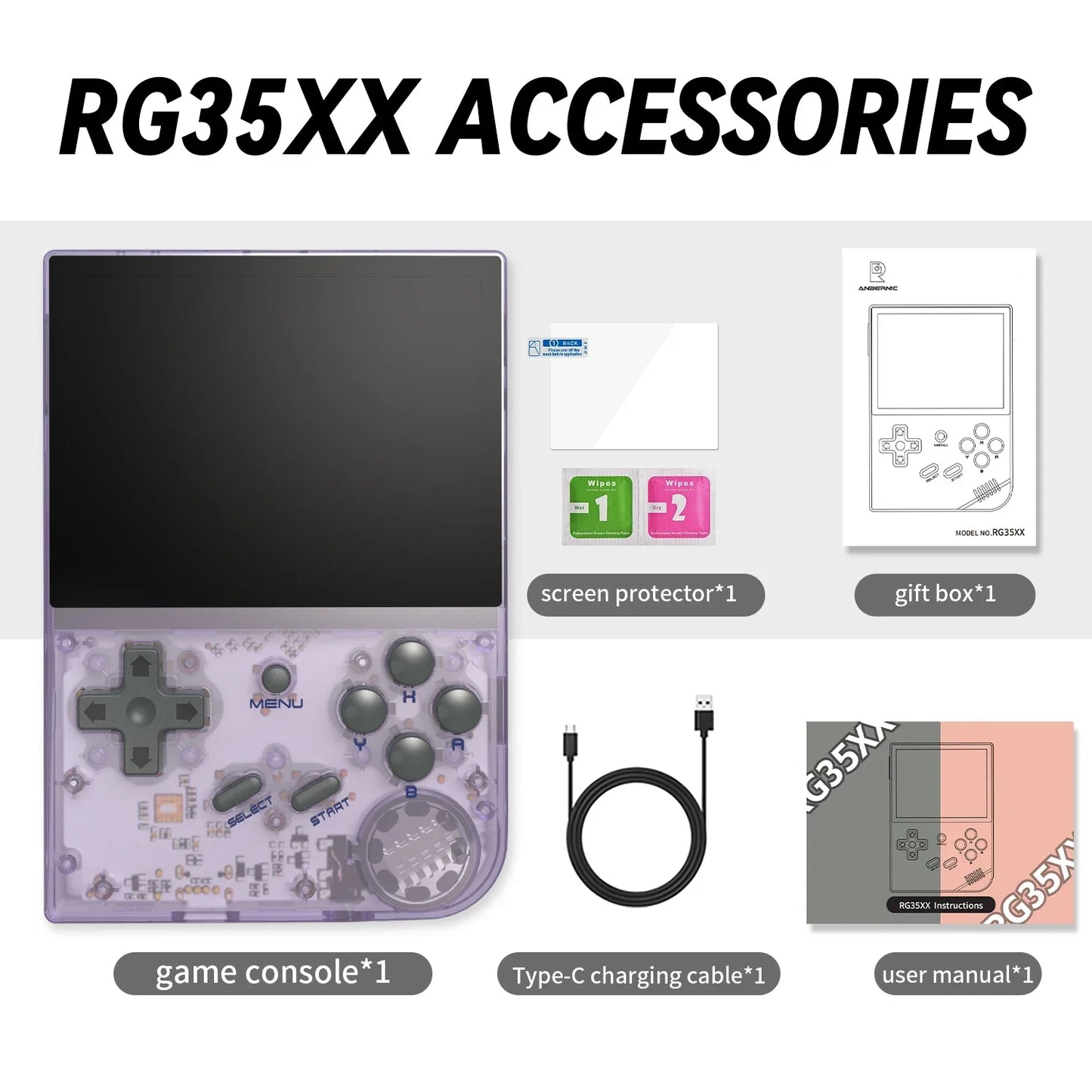 Anbernic RG35XX Handheld Console With H700 Processor IPS