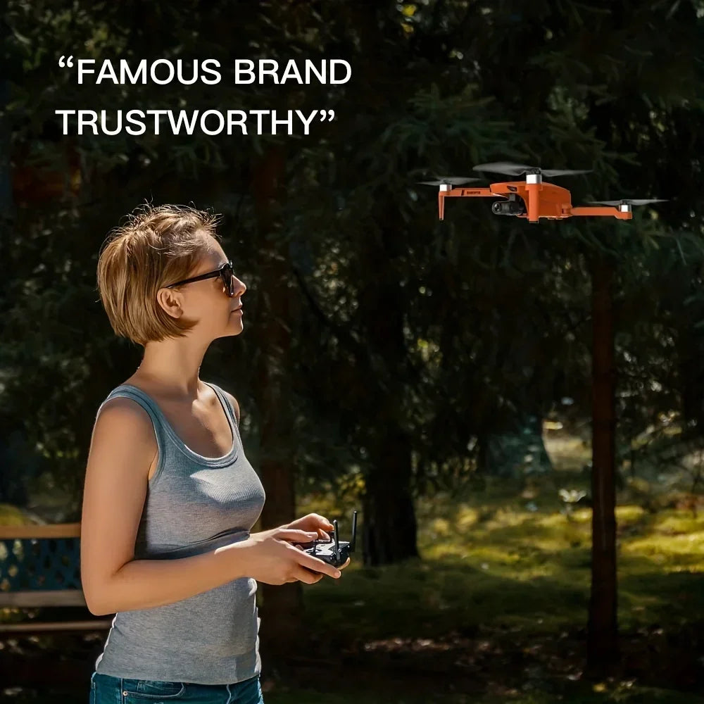 QJ Builtin 4K Drone With Dual Camera 2Axis Gimbal Pro