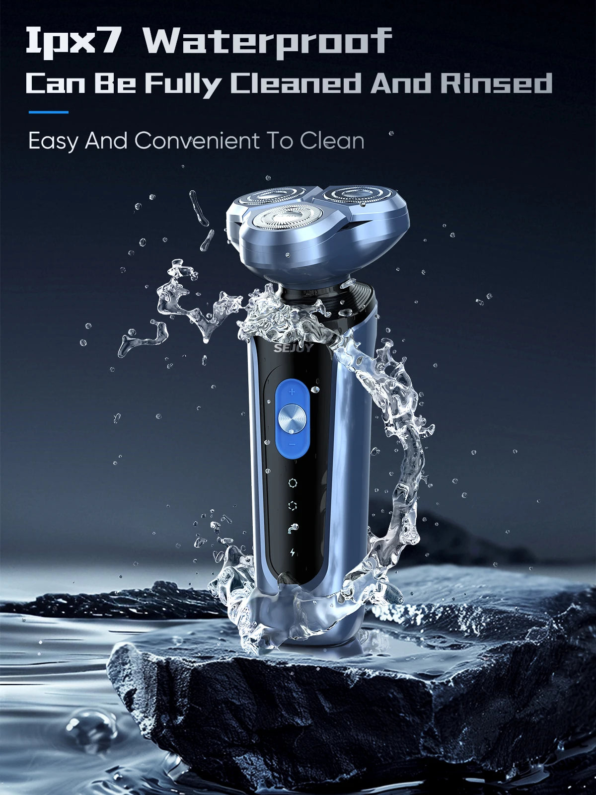 SEJOY 3 In 1 Men Shaver Electric Razor With Floating Head