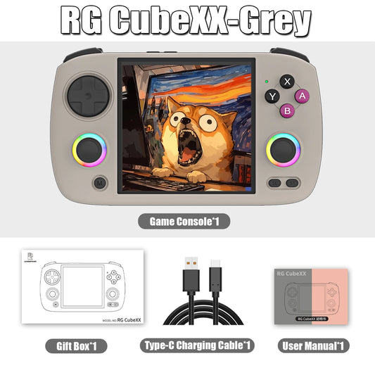 Anbernic RG CubeXX Retro Handheld Console With 64GB Card