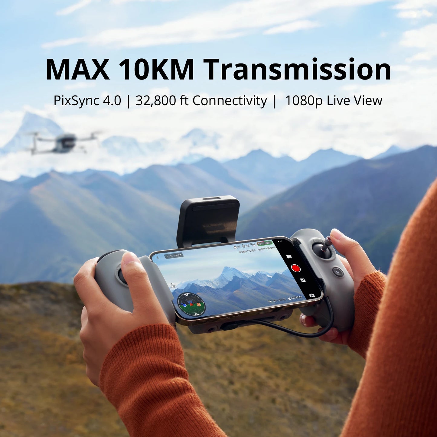 Potensic Atom 2 Camera Drone 4K HDR Night Vision Pro