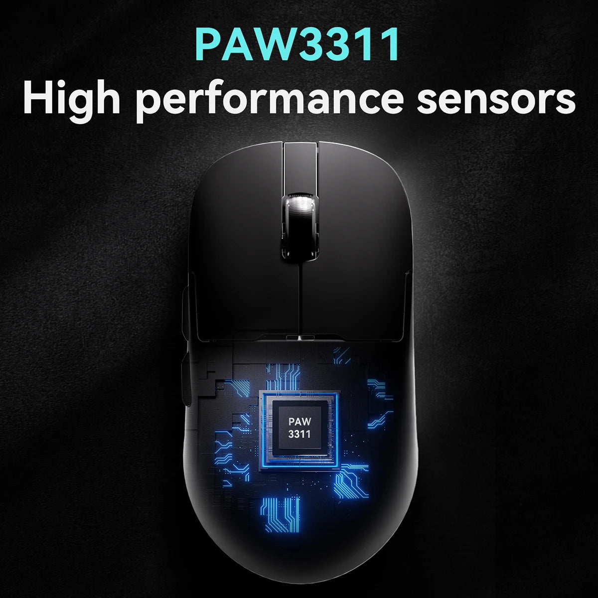 Ajazz AJ159P MC Wireless Gaming Mouse PAW3311 Sensor