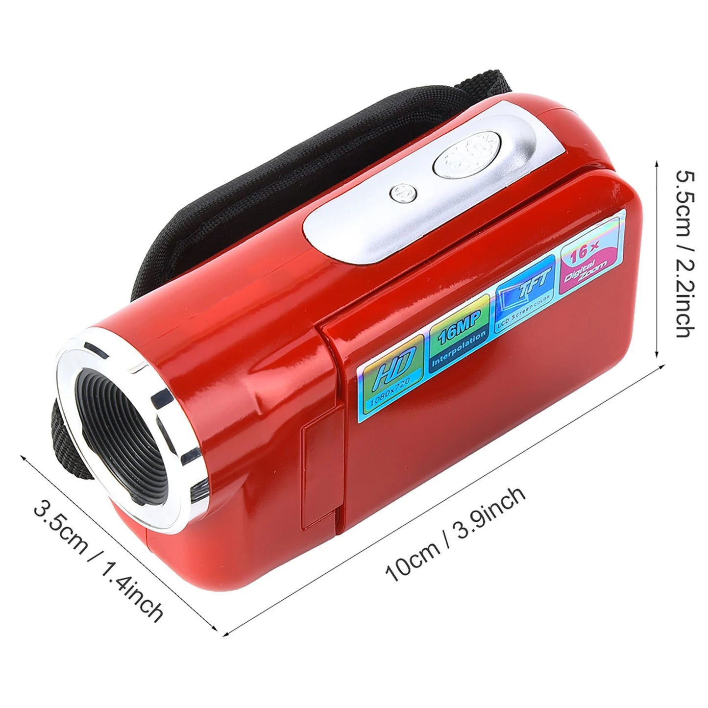 Andoer Portable Kids HD Digital Video Camera Camcorder