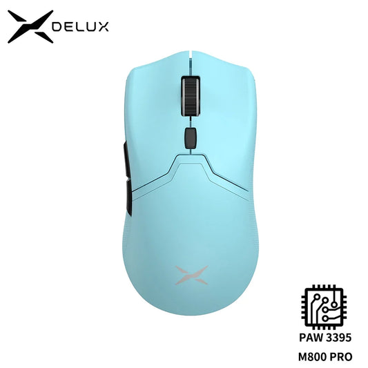 Delux M800PRO Gaming Mouse Wireless Tri Mode 26000DPI