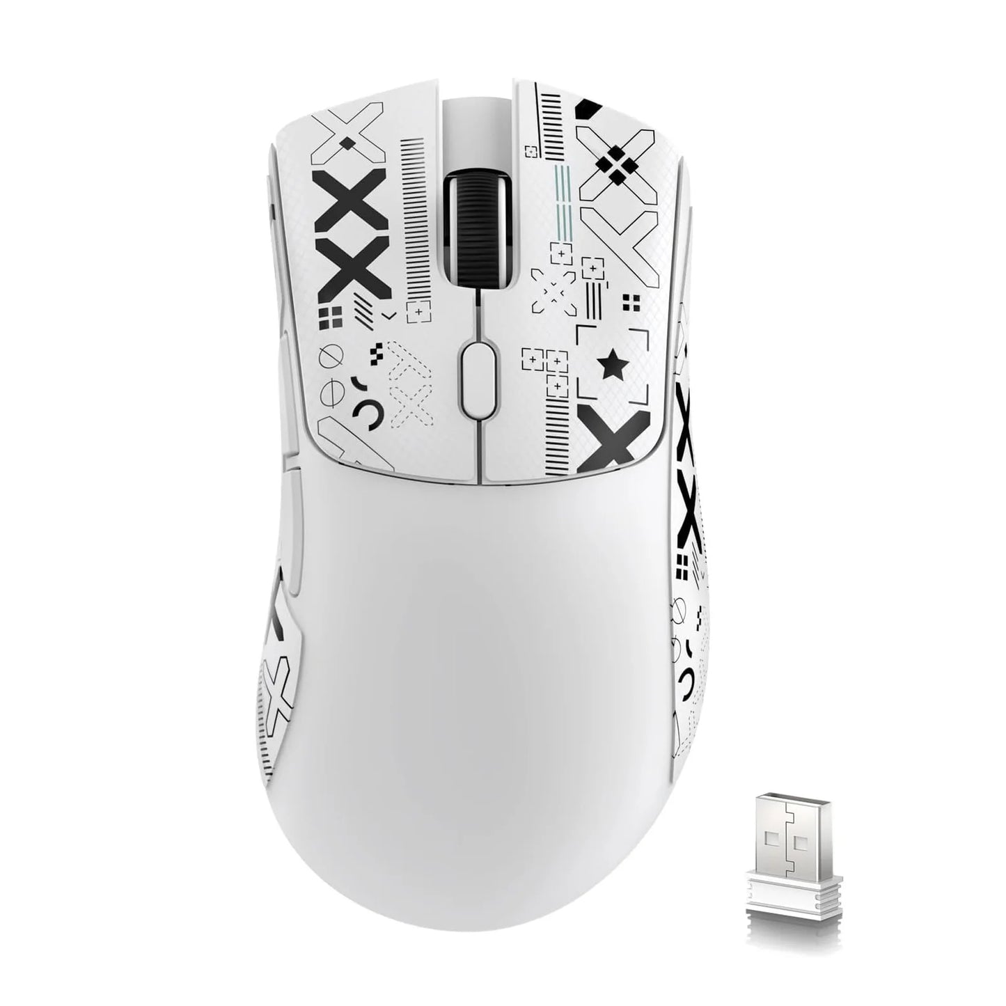 Attack Shark R1 Wireless Gaming Mouse Tri Mode Lightweight