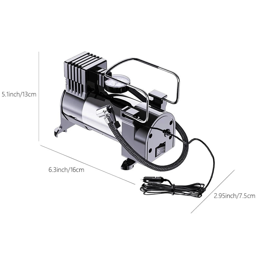 APWIKOGER Portable Air Compressor With Digital Gauge