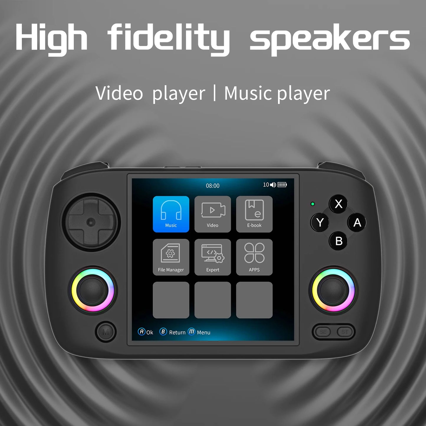 Anbernic RG CubeXX Retro Handheld Console With 64GB Card