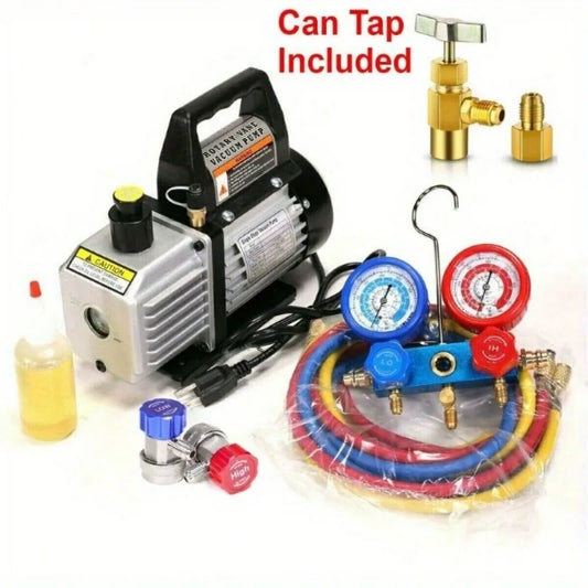 Hign Concerned Air Conditioner Manifold Vacuum Pump Kit