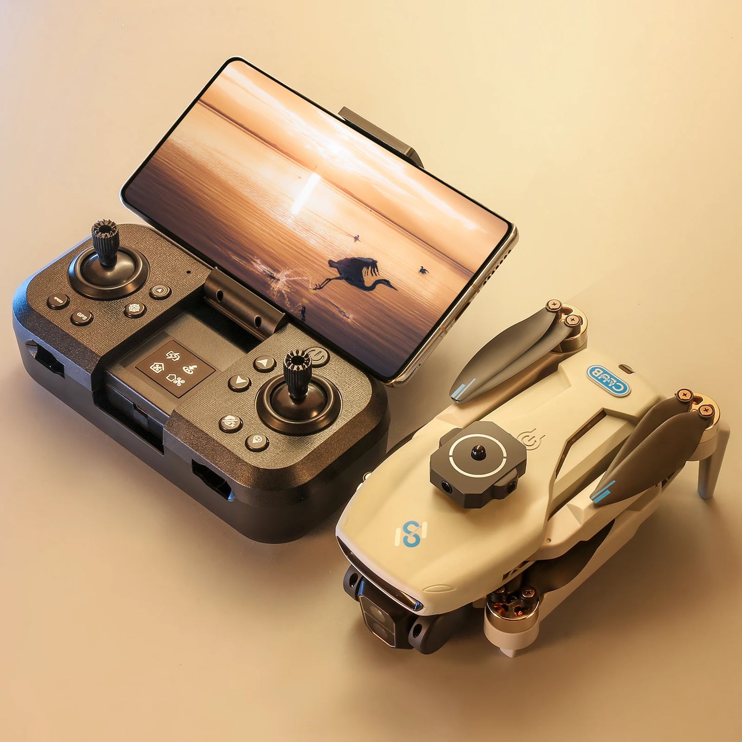 GPS Drone 4K Camera Foldable FPV Quadcopter Auto Return