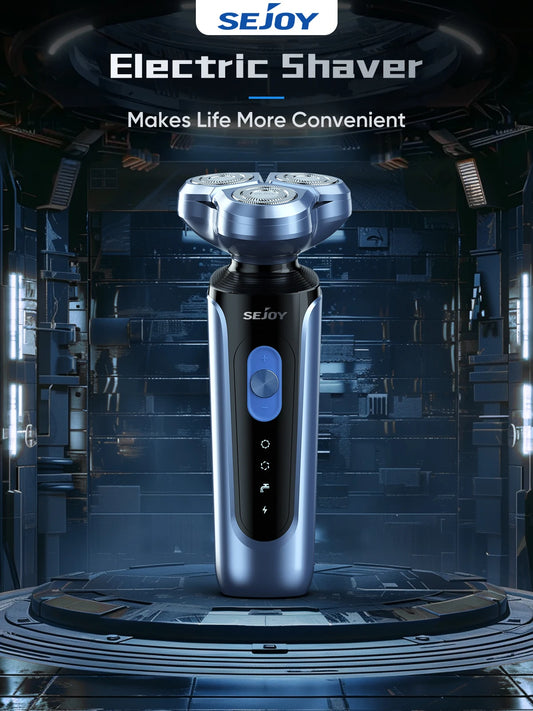 SEJOY 3 In 1 Men Shaver Electric Razor With Floating Head