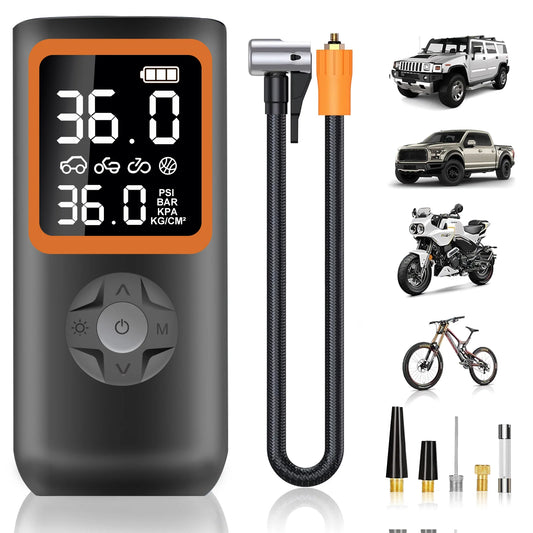 Hign Concerned 150 PSI Wireless Tire Inflator Portable Pump