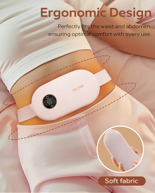 IMESA Portable Heating Pad For Cramps With 3 Heat Settings